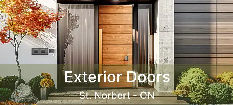  Exterior Doors St. Norbert - ON