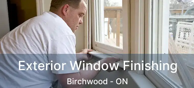  Exterior Window Finishing Birchwood - ON