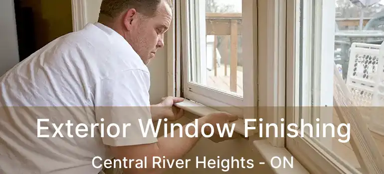  Exterior Window Finishing Central River Heights - ON