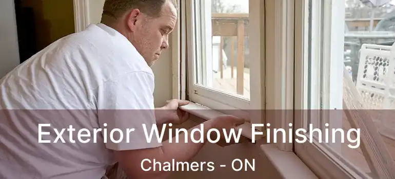 Exterior Window Finishing Chalmers - ON