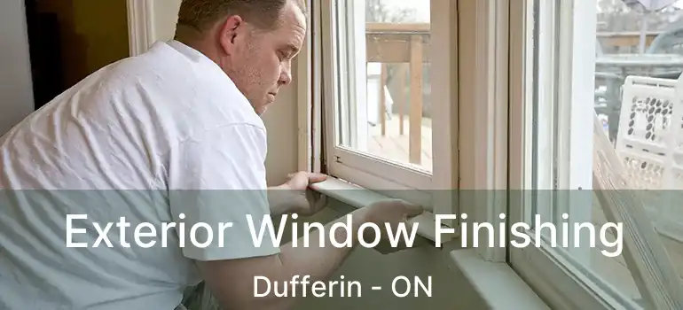  Exterior Window Finishing Dufferin - ON