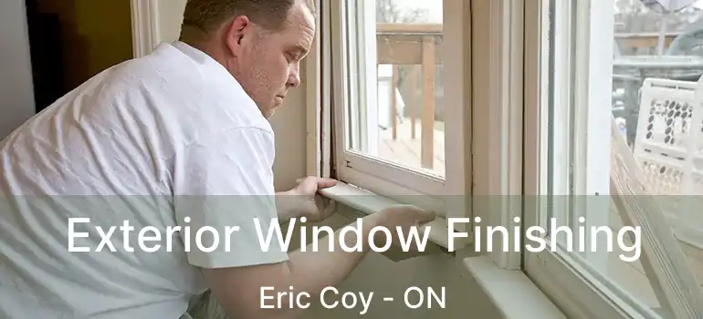  Exterior Window Finishing Eric Coy - ON