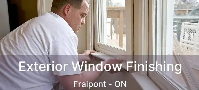  Exterior Window Finishing Fraipont - ON