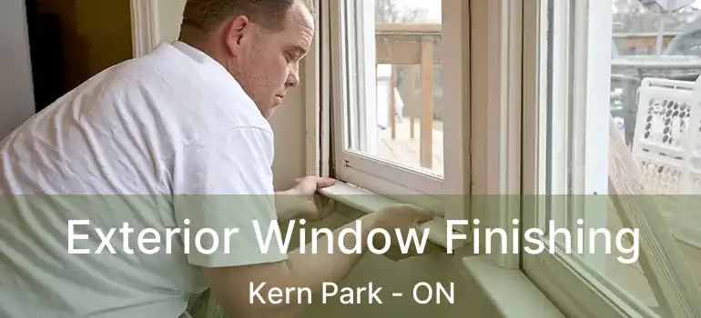  Exterior Window Finishing Kern Park - ON