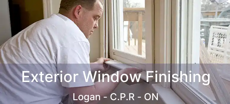  Exterior Window Finishing Logan - C.P.R - ON