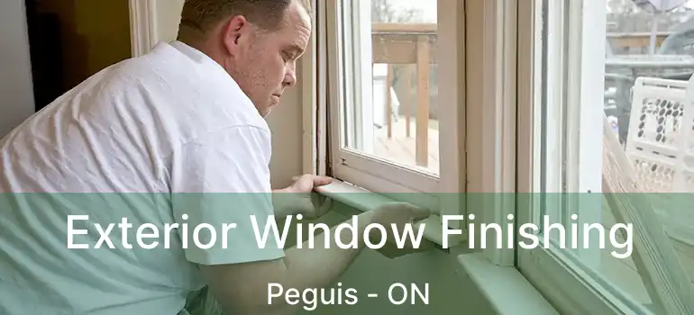  Exterior Window Finishing Peguis - ON