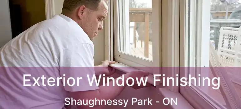  Exterior Window Finishing Shaughnessy Park - ON
