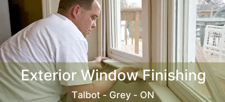  Exterior Window Finishing Talbot - Grey - ON