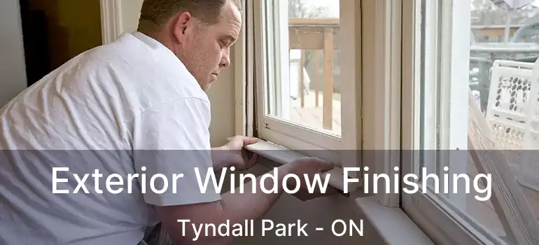  Exterior Window Finishing Tyndall Park - ON