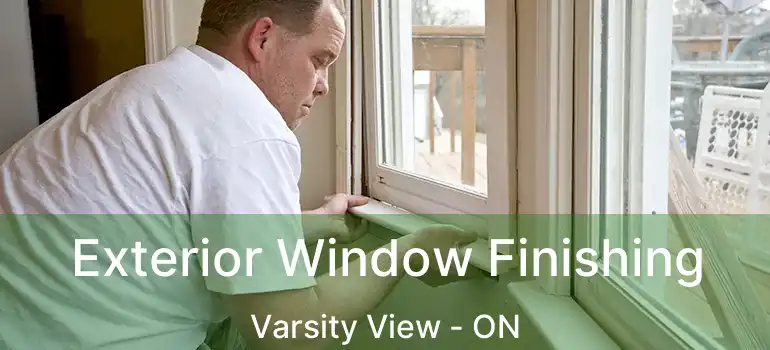 Exterior Window Finishing Varsity View - ON