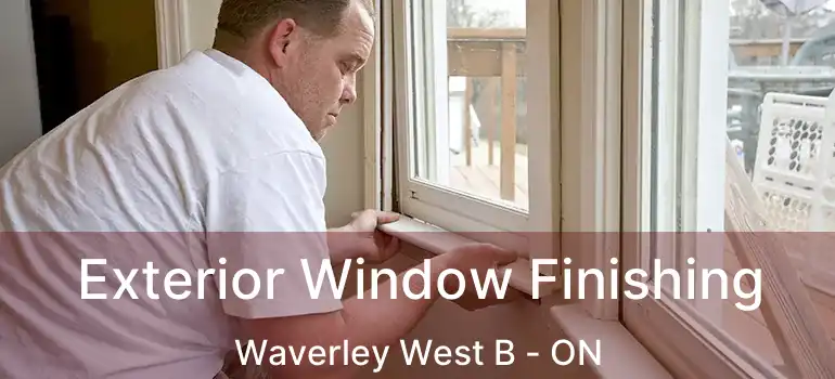  Exterior Window Finishing Waverley West B - ON