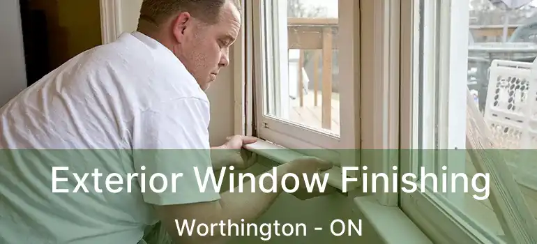  Exterior Window Finishing Worthington - ON