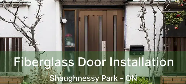  Fiberglass Door Installation Shaughnessy Park - ON