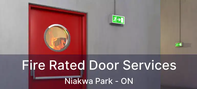  Fire Rated Door Services Niakwa Park - ON