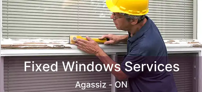  Fixed Windows Services Agassiz - ON