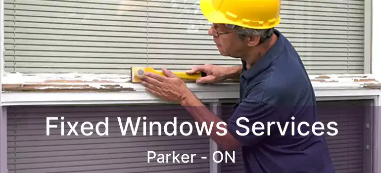  Fixed Windows Services Parker - ON
