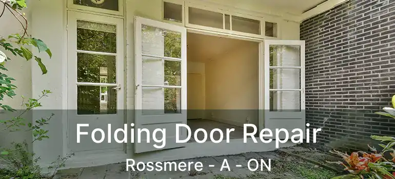  Folding Door Repair Rossmere - A - ON