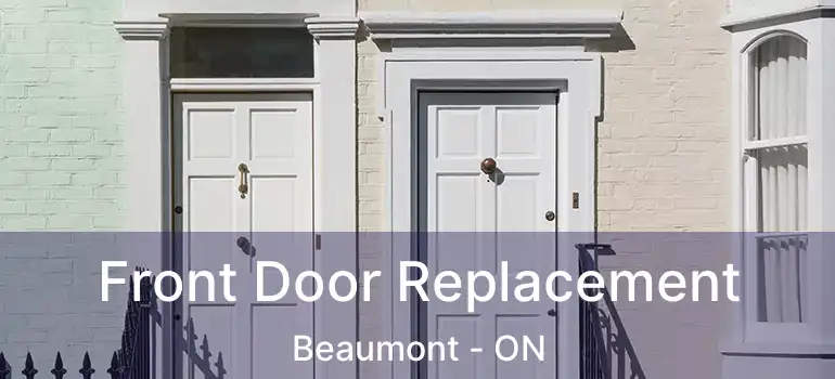  Front Door Replacement Beaumont - ON