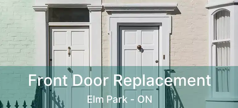  Front Door Replacement Elm Park - ON