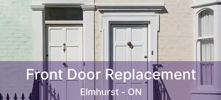 Front Door Replacement Elmhurst - ON