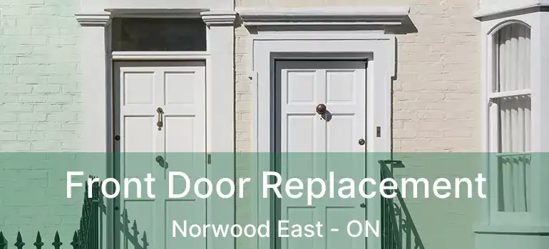  Front Door Replacement Norwood East - ON