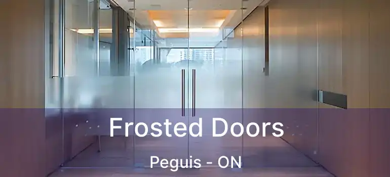  Frosted Doors Peguis - ON