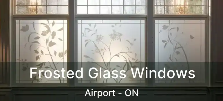  Frosted Glass Windows Airport - ON