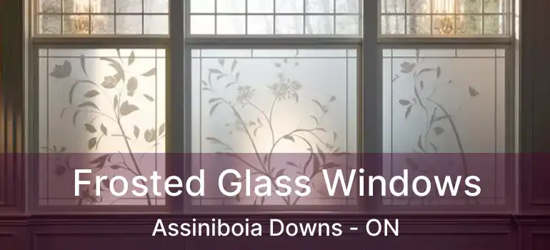  Frosted Glass Windows Assiniboia Downs - ON