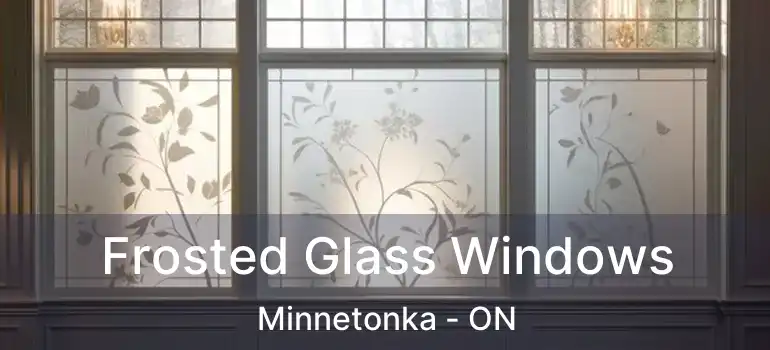  Frosted Glass Windows Minnetonka - ON
