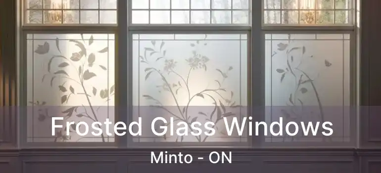  Frosted Glass Windows Minto - ON