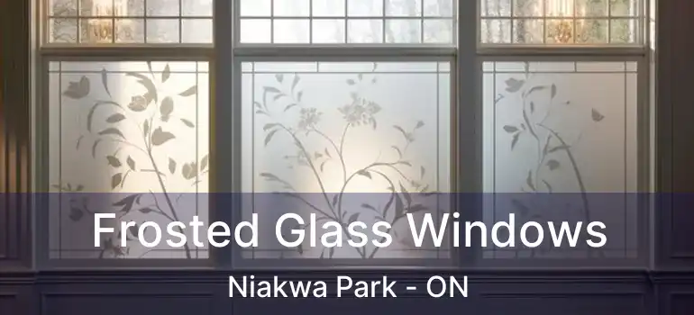  Frosted Glass Windows Niakwa Park - ON