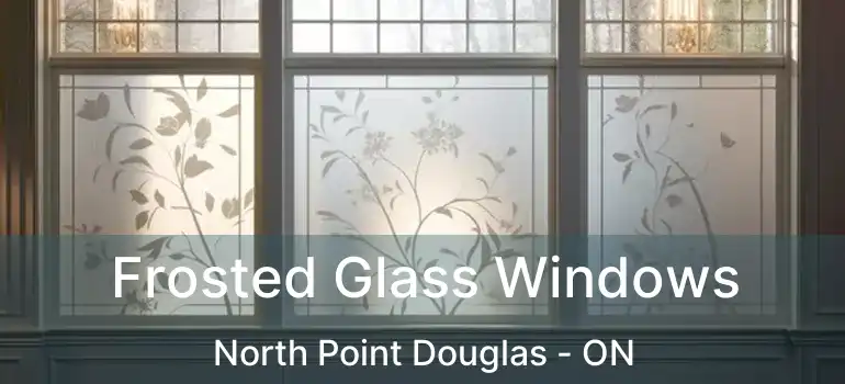  Frosted Glass Windows North Point Douglas - ON