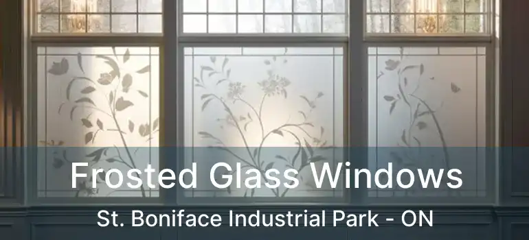  Frosted Glass Windows St. Boniface Industrial Park - ON