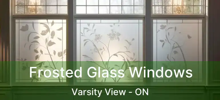  Frosted Glass Windows Varsity View - ON
