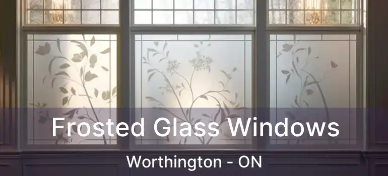  Frosted Glass Windows Worthington - ON