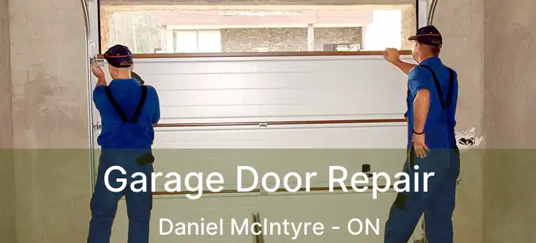  Garage Door Repair Daniel McIntyre - ON