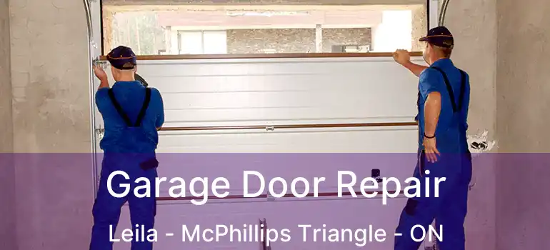  Garage Door Repair Leila - McPhillips Triangle - ON