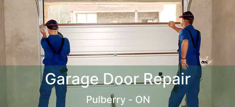  Garage Door Repair Pulberry - ON