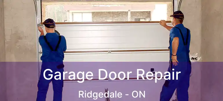  Garage Door Repair Ridgedale - ON
