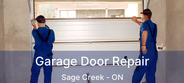  Garage Door Repair Sage Creek - ON