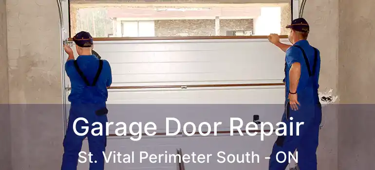  Garage Door Repair St. Vital Perimeter South - ON