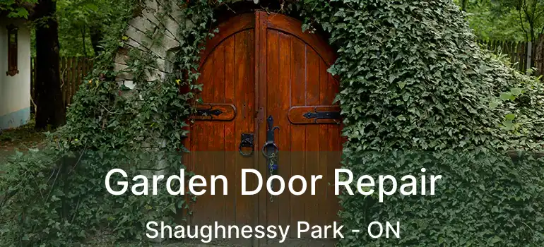  Garden Door Repair Shaughnessy Park - ON