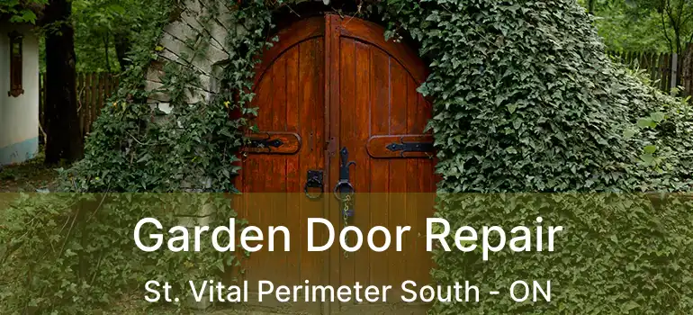  Garden Door Repair St. Vital Perimeter South - ON