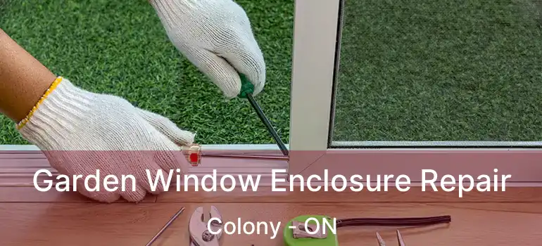  Garden Window Enclosure Repair Colony - ON