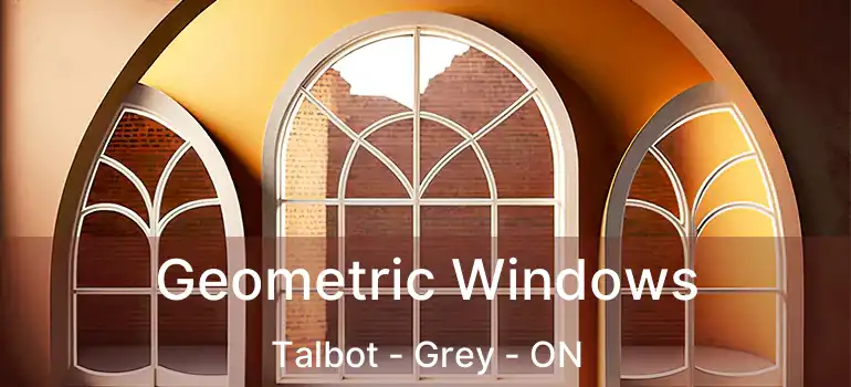  Geometric Windows Talbot - Grey - ON
