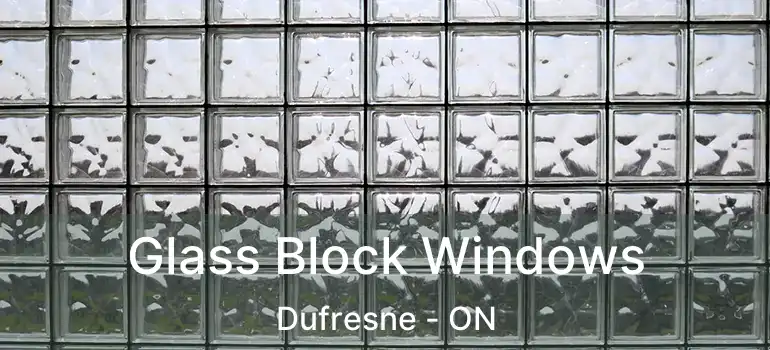  Glass Block Windows Dufresne - ON