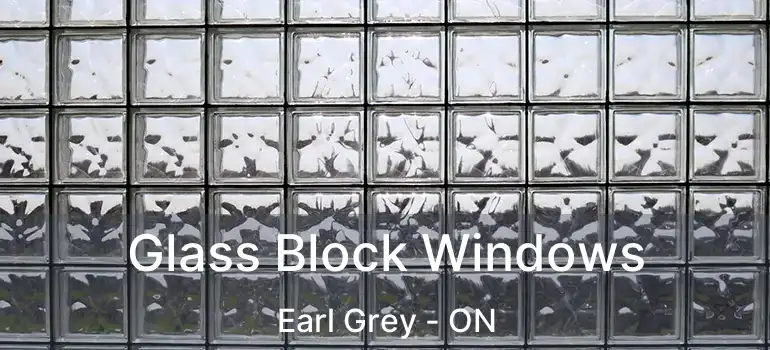  Glass Block Windows Earl Grey - ON