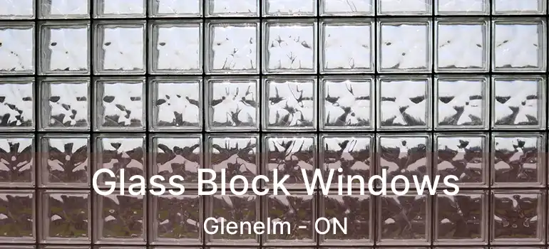  Glass Block Windows Glenelm - ON