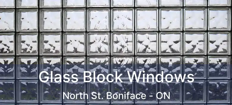  Glass Block Windows North St. Boniface - ON