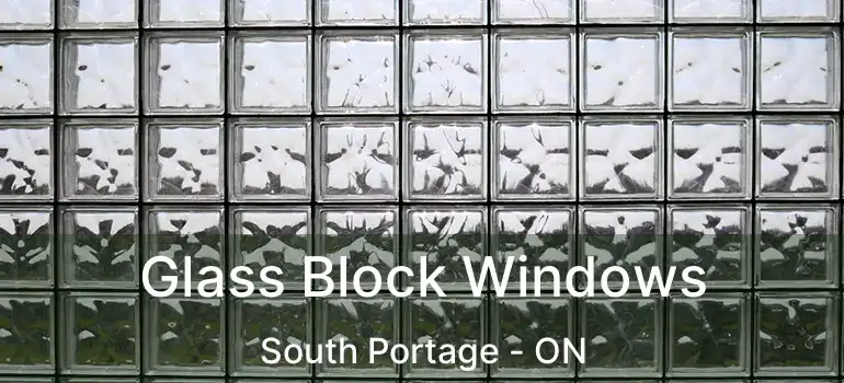  Glass Block Windows South Portage - ON